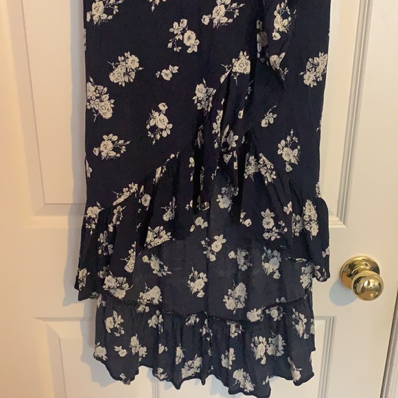 💜 2/25 High Low Floral Maxi Skirt - Picture 3 of 6